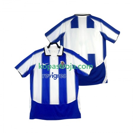Billiga Fotbollströjor FC Porto 2003 2004 Retro Hemma tröja Kortärmad